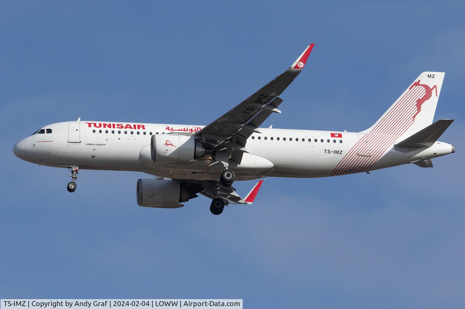 TS-IMZ, 2022 Airbus A320-251N C/N 11070, Tunisair A320N