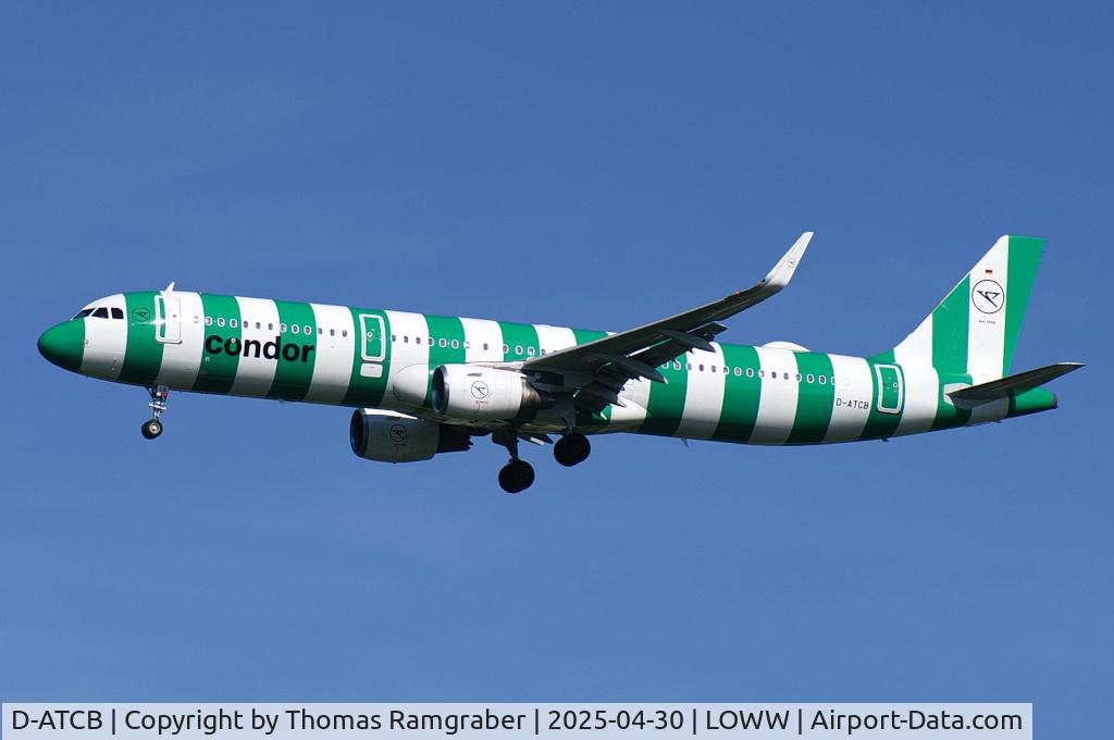 D-ATCB, 2015 Airbus A321-211 C/N 6432, Condor Airbus A321