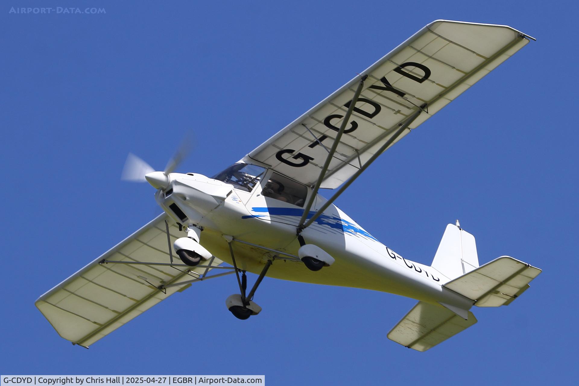 G-CDYD, 2006 Comco Ikarus C42 FB80 C/N 0604-6812, Breighton - EGBR 
