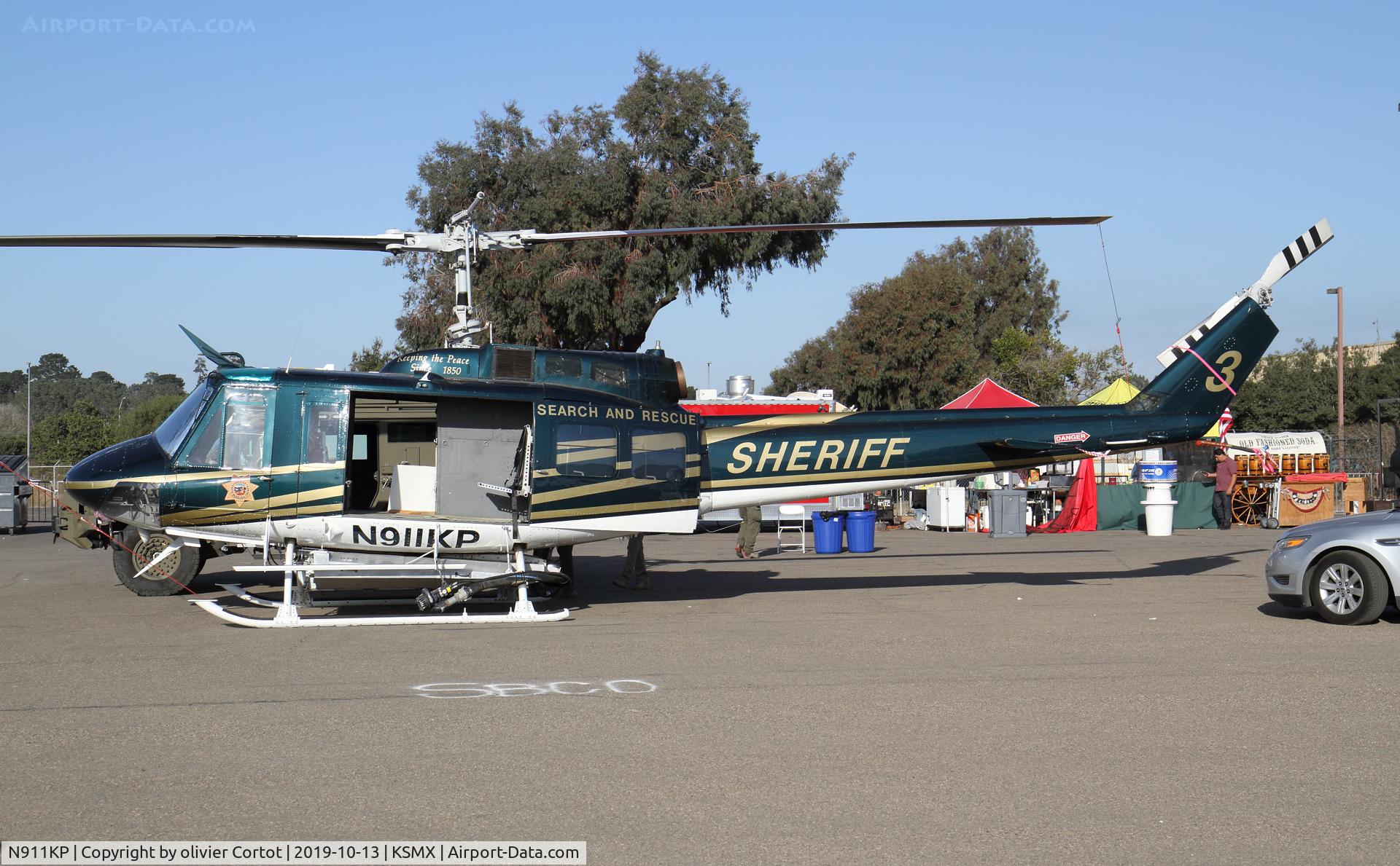 N911KP, Bell UH-1H Iroquois C/N 5105 (65-10061), Santa Maria airshow 2019