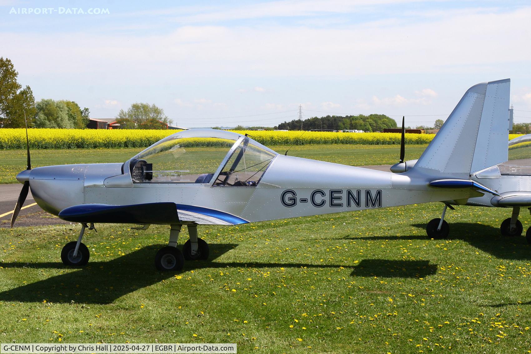 G-CENM, 2007 Aerotechnik EV-97 Eurostar C/N PFA 315-14247, Breighton - EGBR