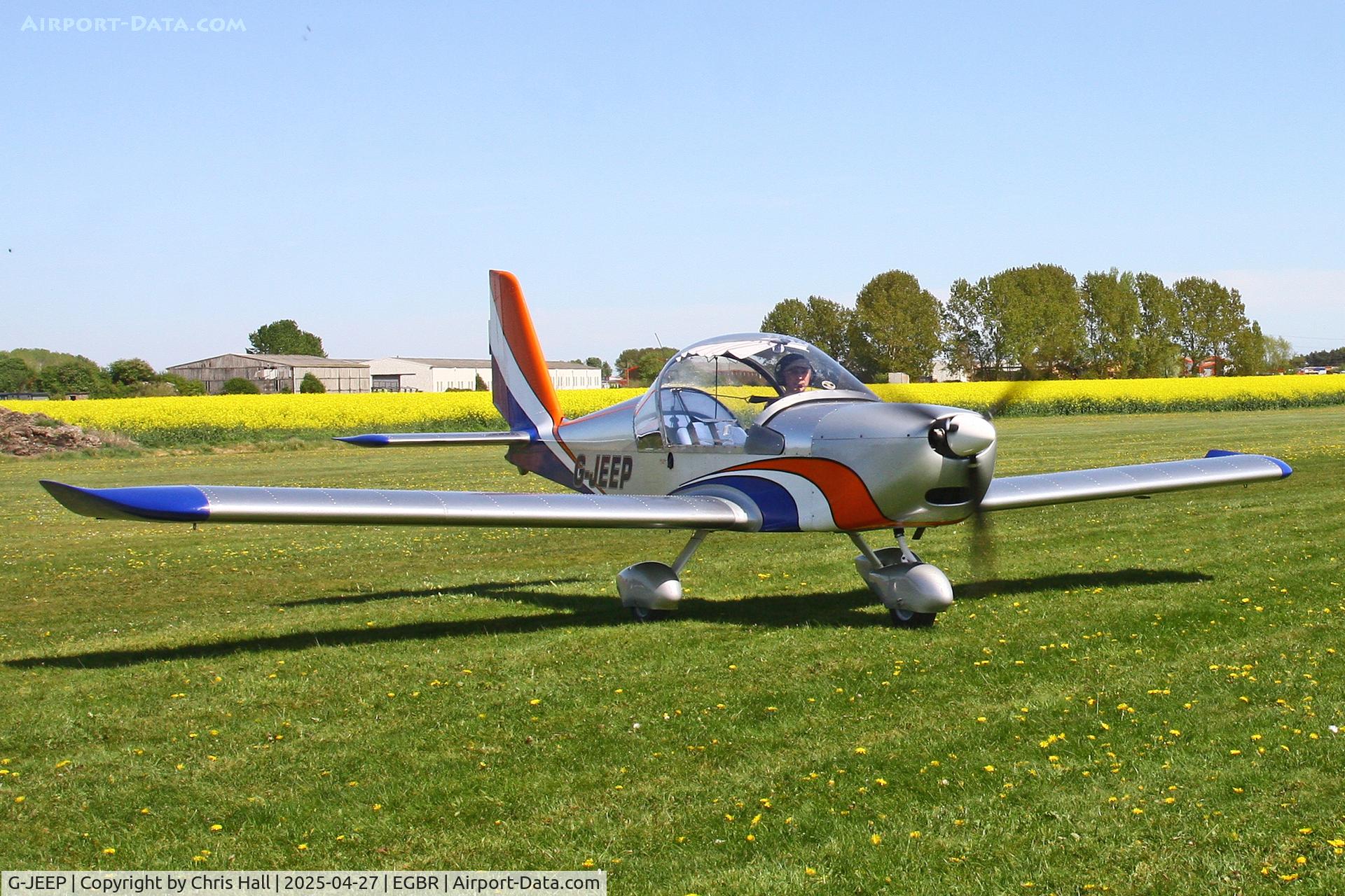 G-JEEP, 2002 Aerotechnik EV-97A Eurostar C/N PFA 315-13888, Breighton - EGBR