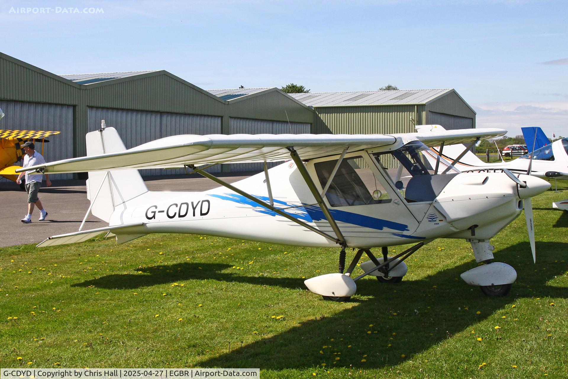 G-CDYD, 2006 Comco Ikarus C42 FB80 C/N 0604-6812, Breighton - EGBR