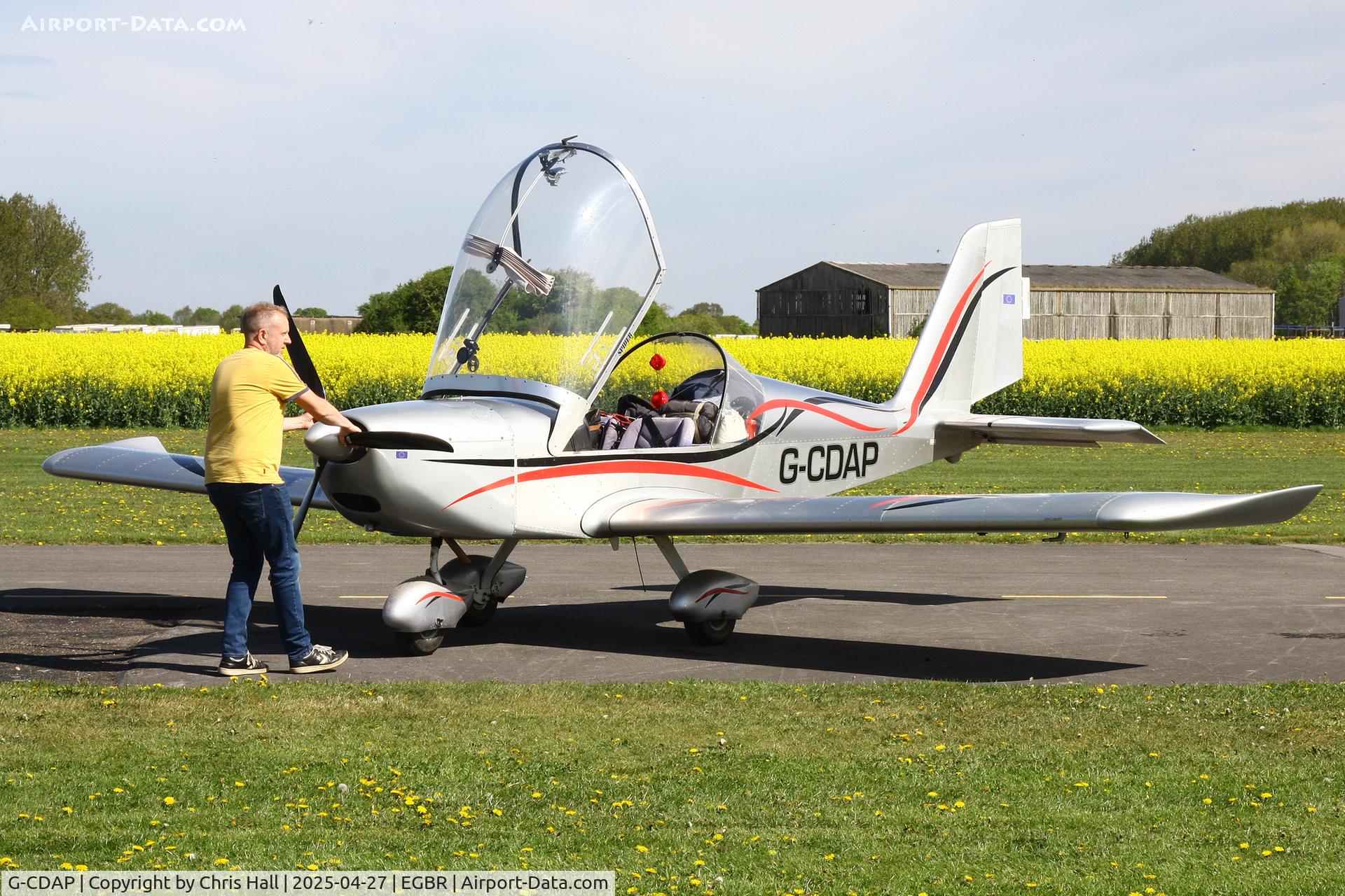 G-CDAP, 2004 Aerotechnik EV-97 TeamEurostar UK C/N 2114, Breighton - EGBR