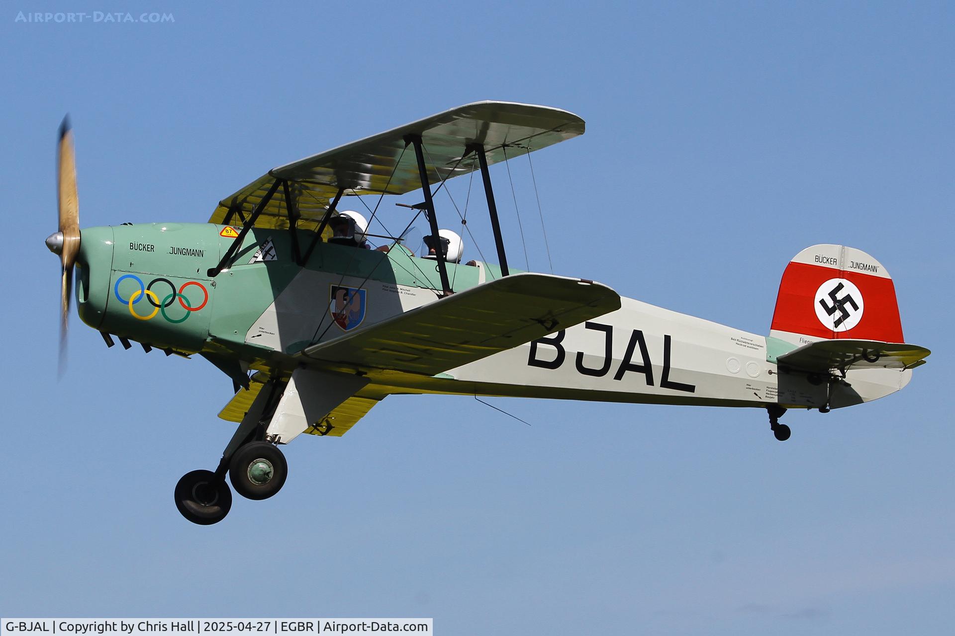 G-BJAL, 1957 Bucker 1-131E Jungmann C/N 1028, Breighton - EGBR