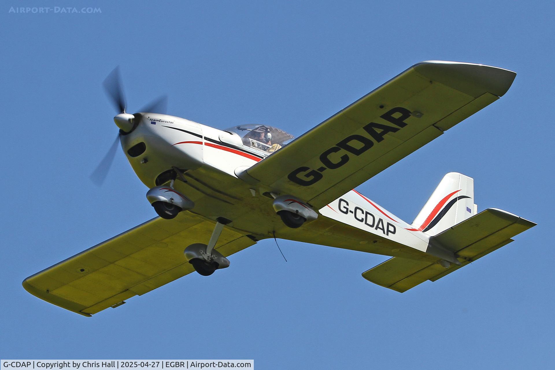 G-CDAP, 2004 Aerotechnik EV-97 TeamEurostar UK C/N 2114, Breighton - EGBR
