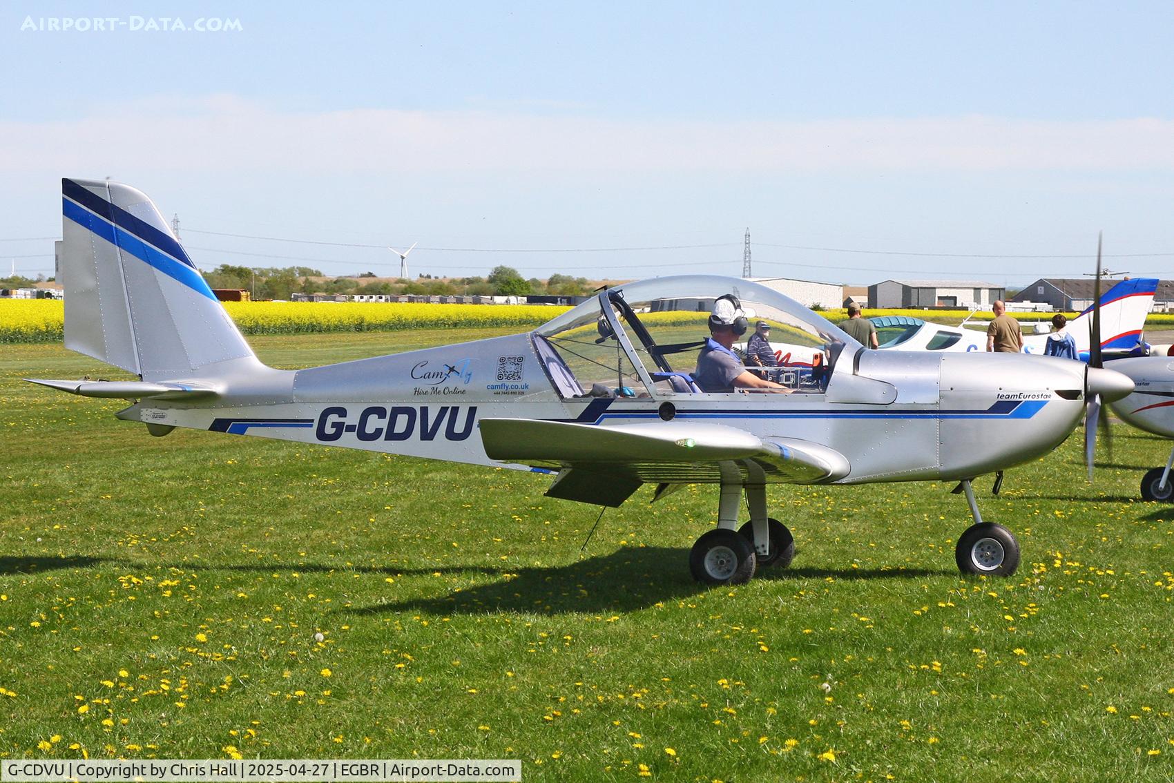 G-CDVU, 2006 Aerotechnik EV-97 TeamEurostar UK C/N 2525, Breighton - EGBR