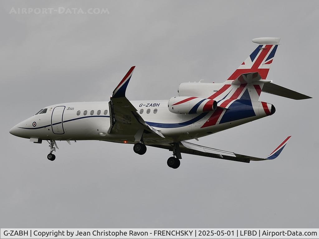 G-ZABH, 2022 Dassault Falcon 900EX C/N 327, Northolt (NHT)	Bordeaux (BOD)	RRR1915