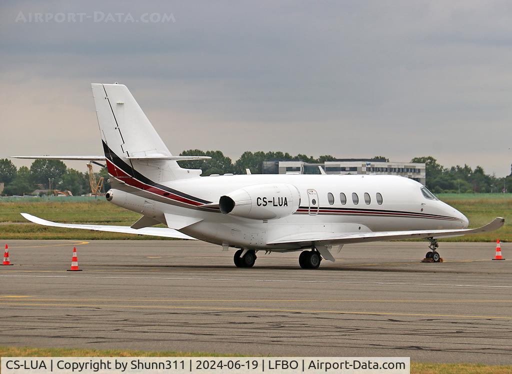 CS-LUA, 2023 Cessna 680A Citation Latitude C/N 680A-0357, Parked at the General Aviation area...