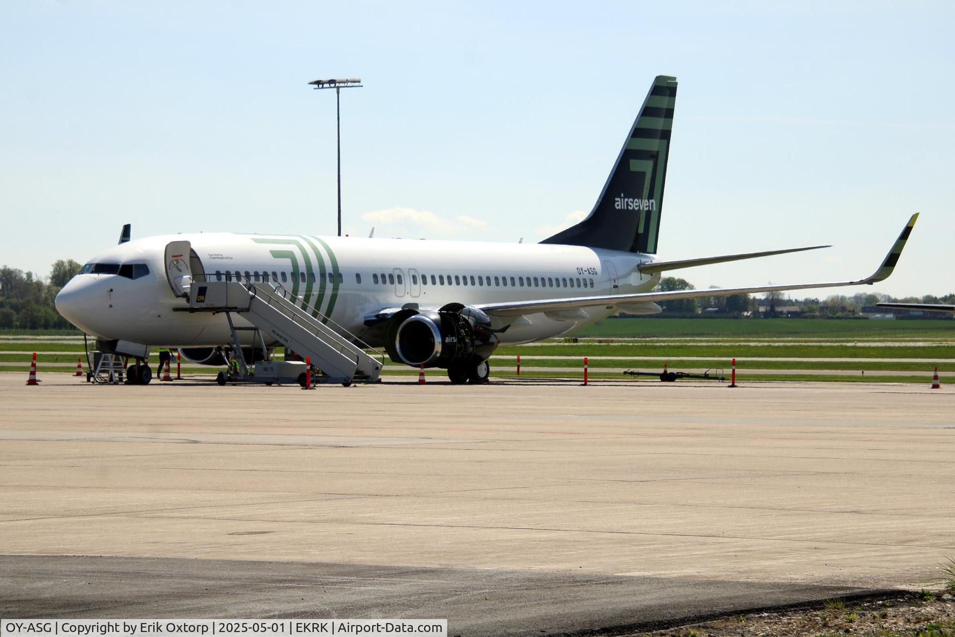 OY-ASG, 2008 Boeing B737-8Q8 C/N 35271, OY-ASG in RKE