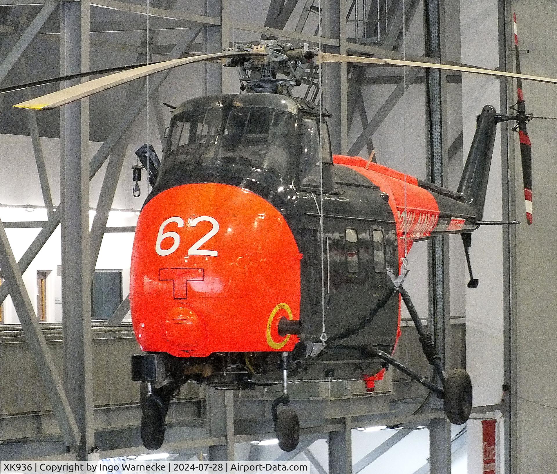 XK936, 1957 Westland Whirlwind HAS.7 C/N WA163, Westland Whirlwind HAS7 at the IWM and other collections, Duxford