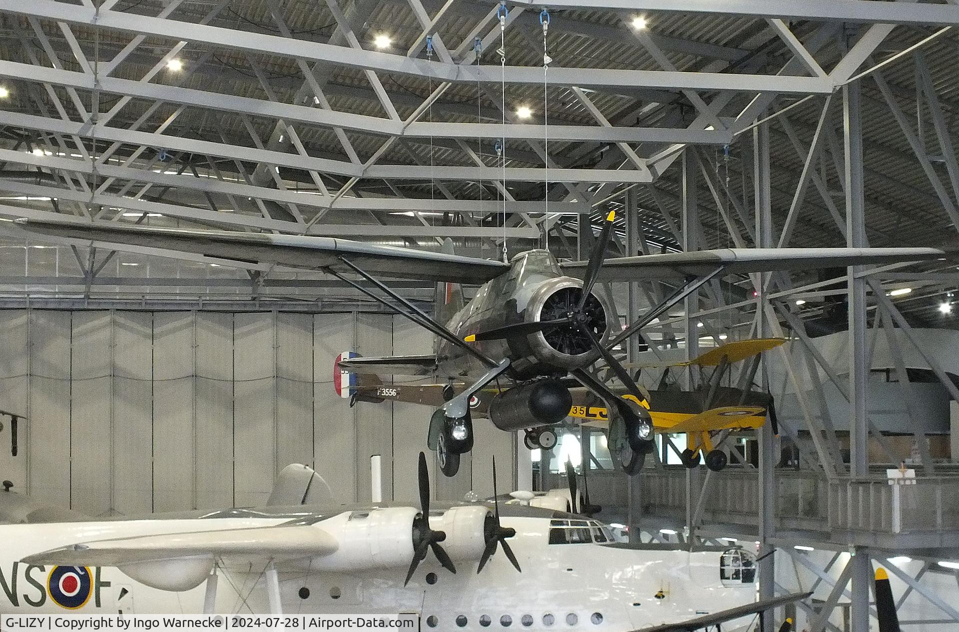 G-LIZY, 1940 Westland Lysander IIIA C/N 504/39, Westland Lysander III A at the IWM and other collections, Duxford