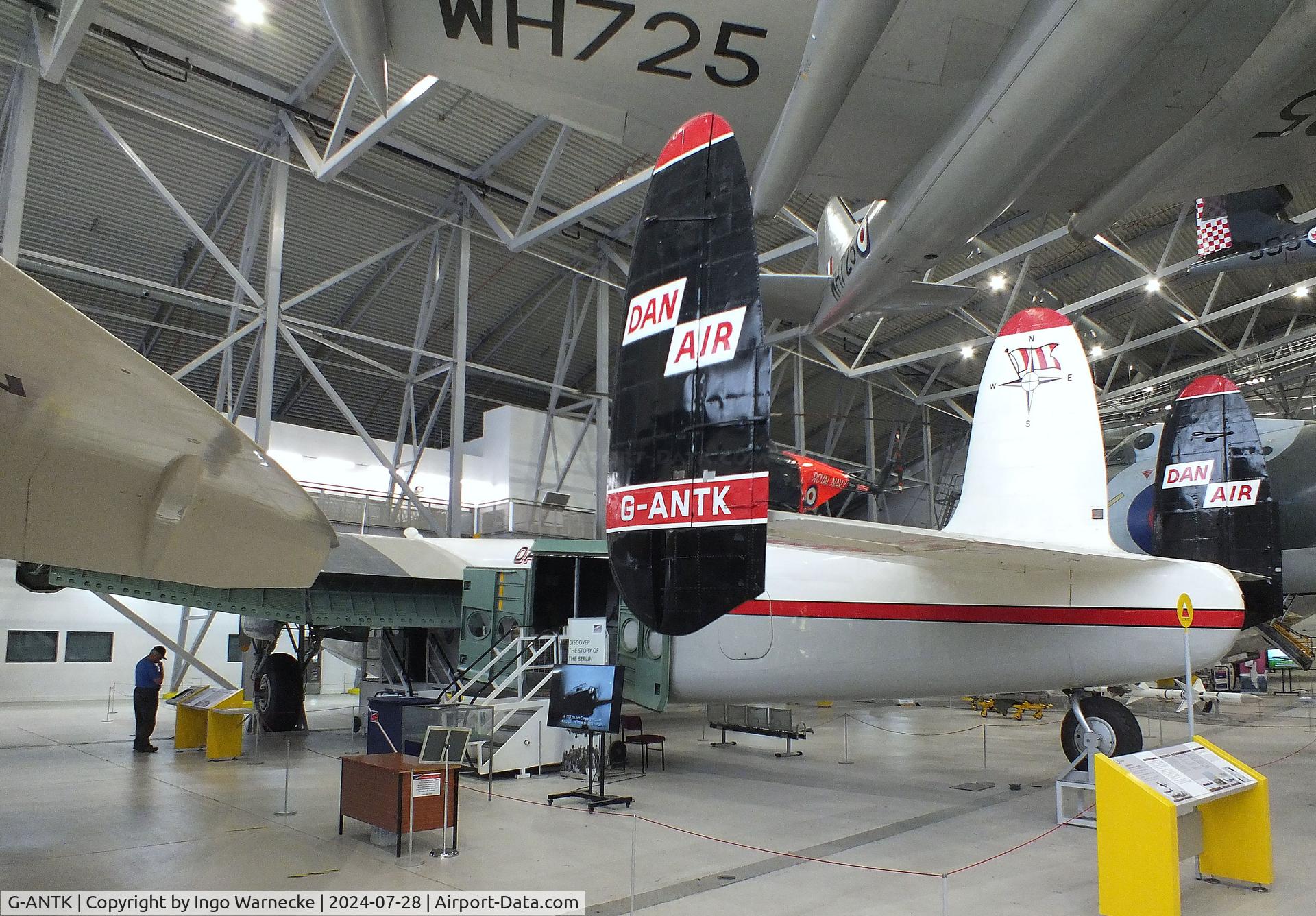 G-ANTK, 1946 Avro 685 YORK C1 C/N MW232, Avro 685 York C1 at the IWM and other collections, Duxford