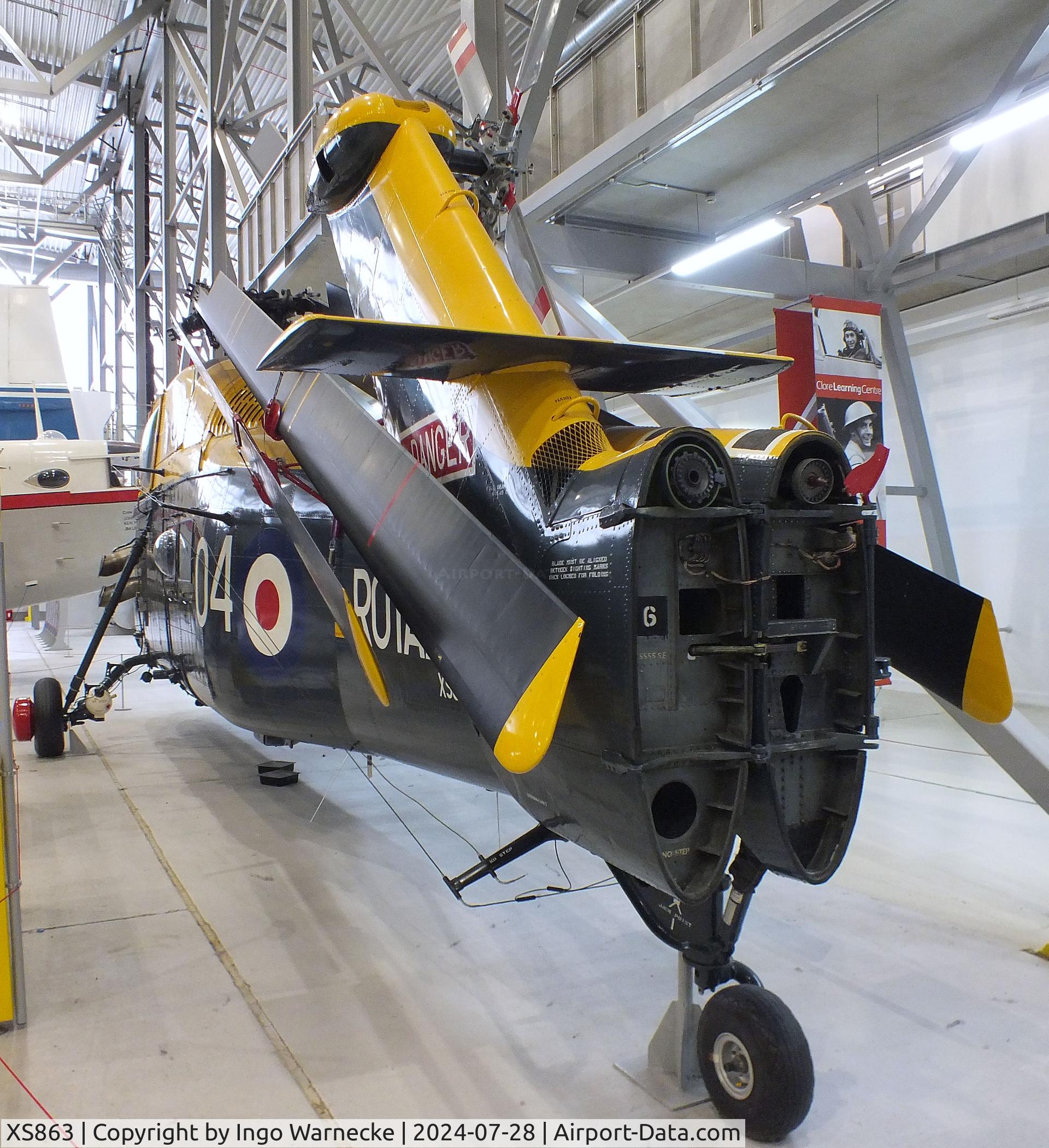 XS863, 1965 Westland Wessex HAS.1 C/N WA243, Westland Wessex HAS1 at the IWM and other collections, Duxford