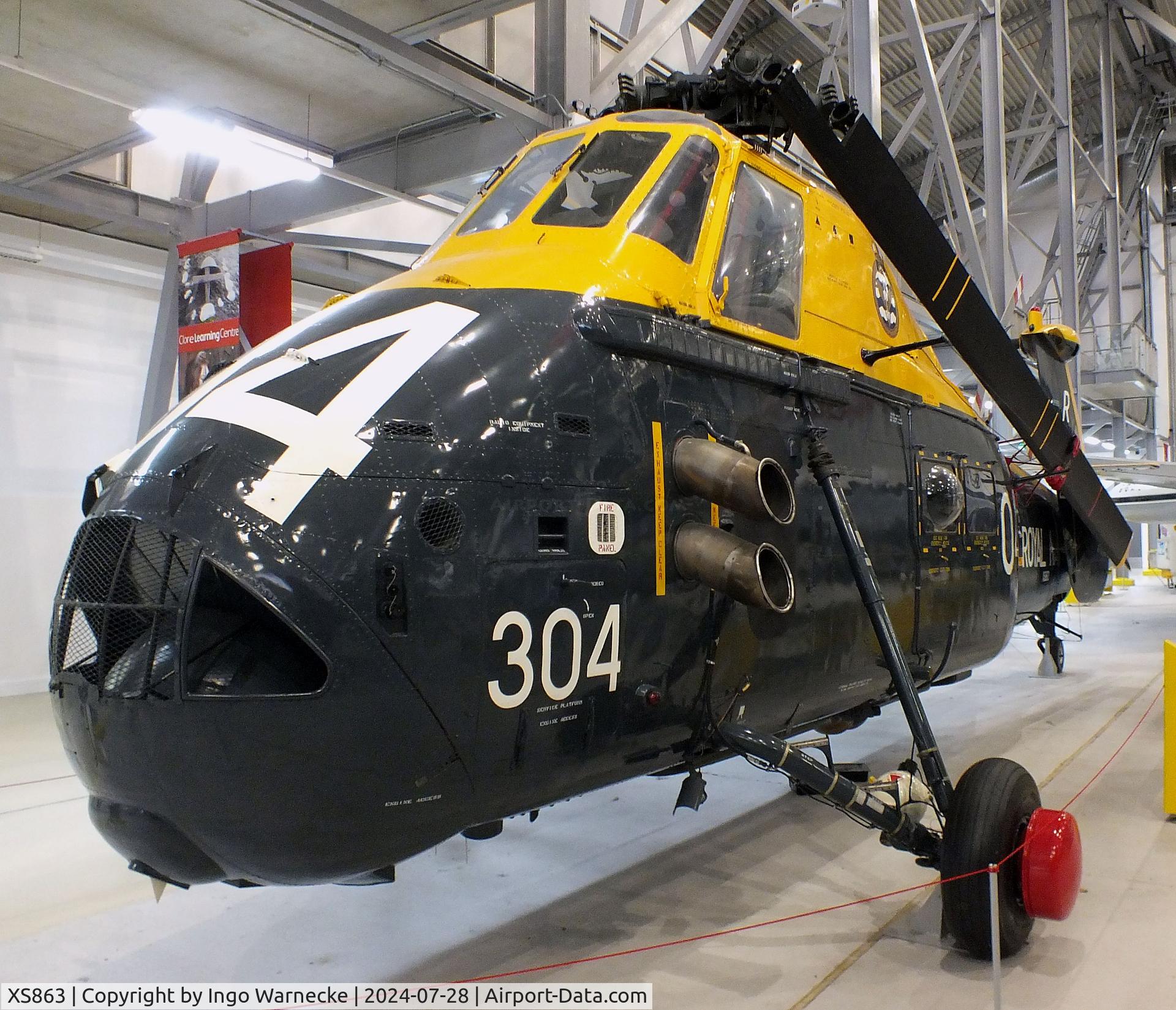 XS863, 1965 Westland Wessex HAS.1 C/N WA243, Westland Wessex HAS1 at the IWM and other collections, Duxford