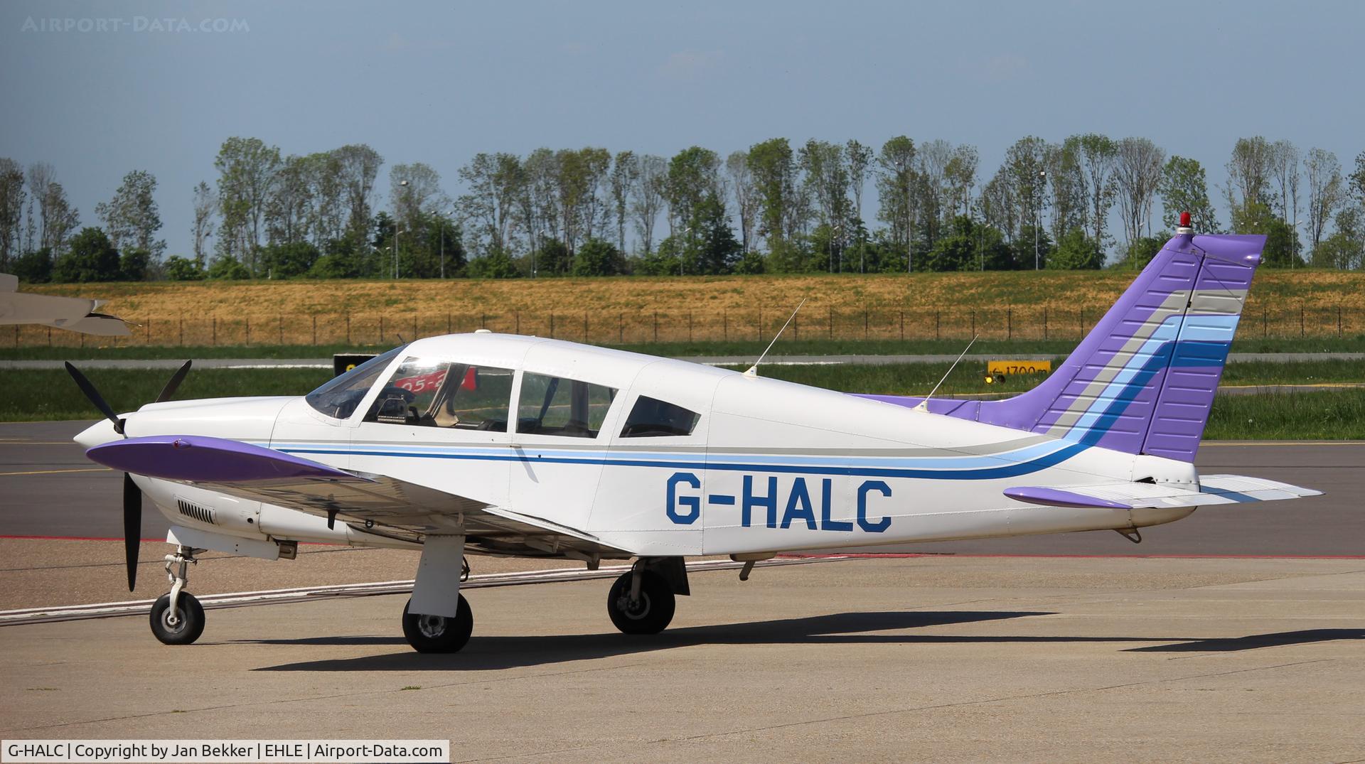 G-HALC, 1973 Piper PA-28R-200 Cherokee Arrow C/N 28R-7335042, Lelystad Airport