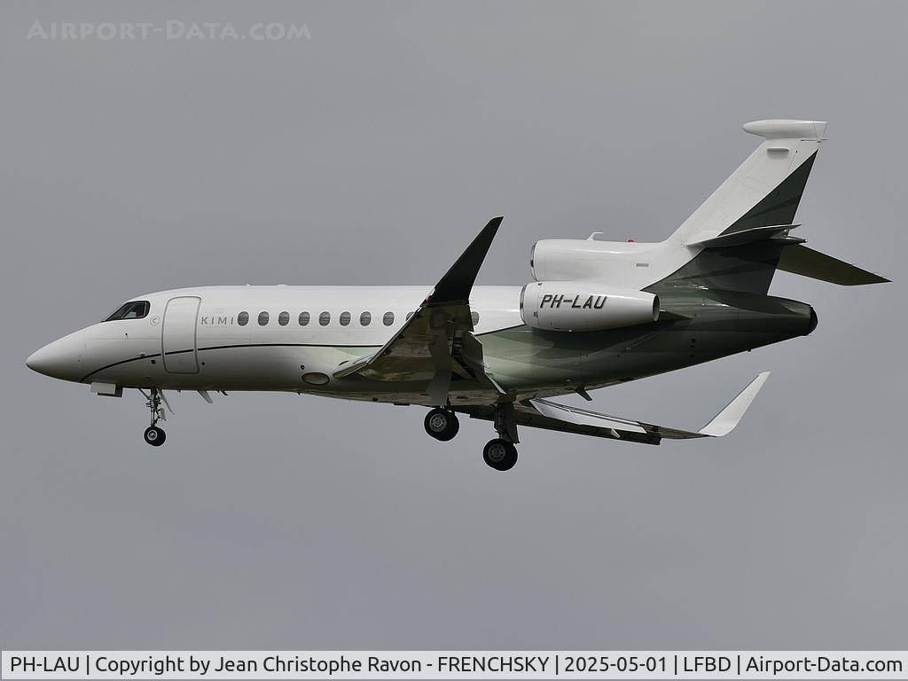 PH-LAU, 1999 Dassault Falcon 900EX C/N 54, Kimi Aviation	Paris (LBG)	Bordeaux (BOD)	(PHLAU)