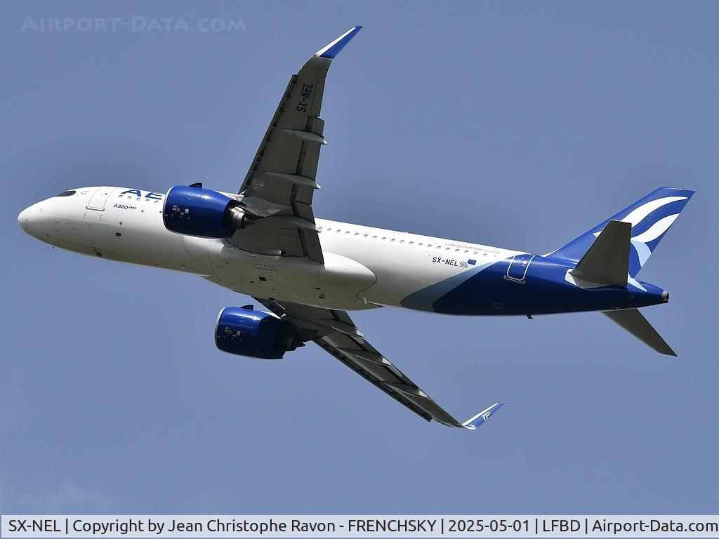 SX-NEL, 2023 Airbus A320-271N C/N 11399, Bordeaux (BOD)	Athens (ATH)	A3697