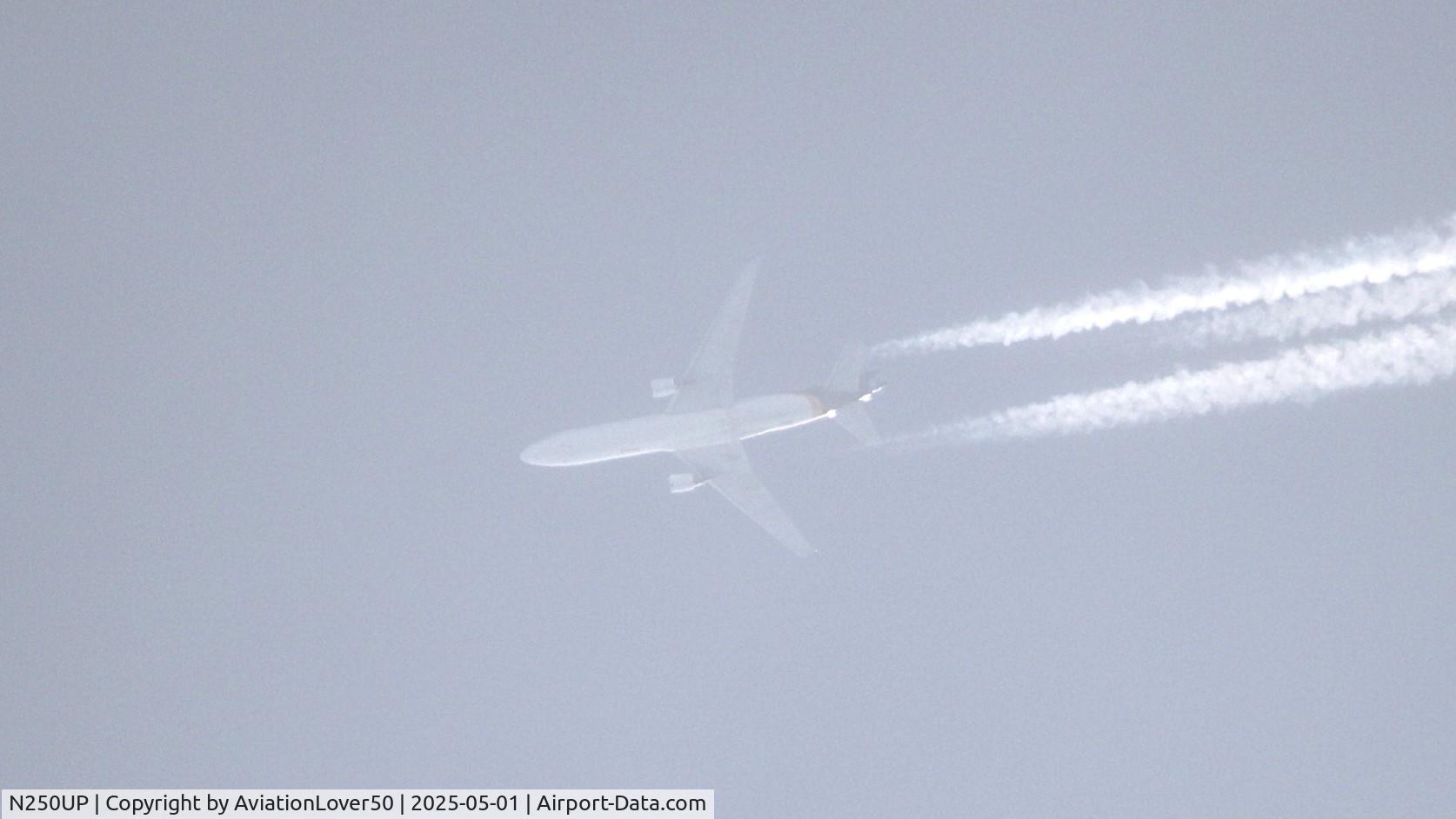 N250UP, 1995 McDonnell Douglas MD-11F C/N 48745, UPS MD-11F 5X2326/UPS2326 KSDF --> KMCO