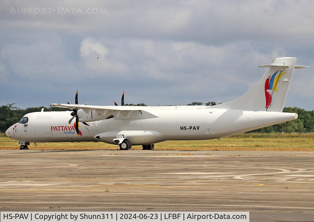 HS-PAV, 2007 ATR 72-500 C/N 742, Ready for delivery...