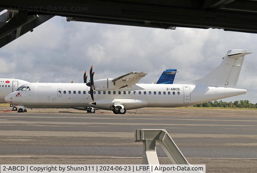 2-ABCD, 2005 ATR 72-212A C/N 723, Parked in white c/s without titles... To be F-HBCM with Chalair Aviation...