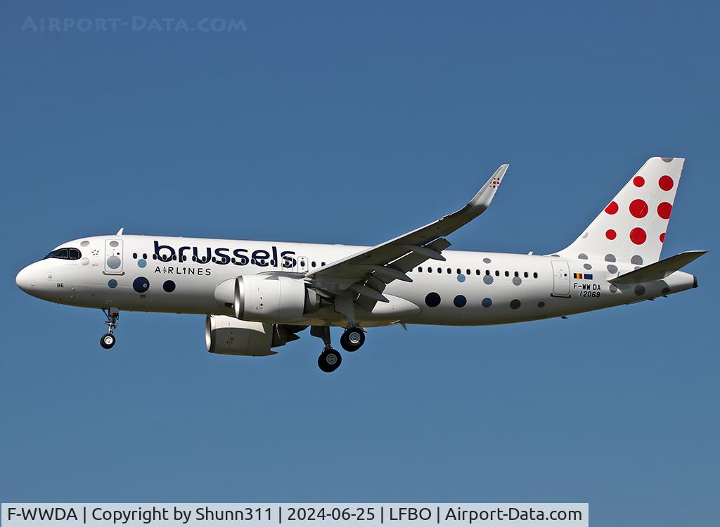 F-WWDA, 2024 Airbus A320-251N C/N 12069, C/n 12069 - To be OO-SBE