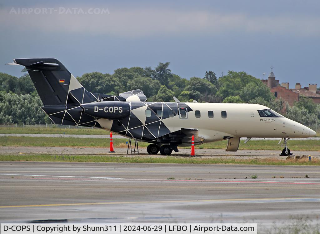 D-COPS, 2024 Pilatus PC-24 C/N 511, Parked at the General Aviation area...