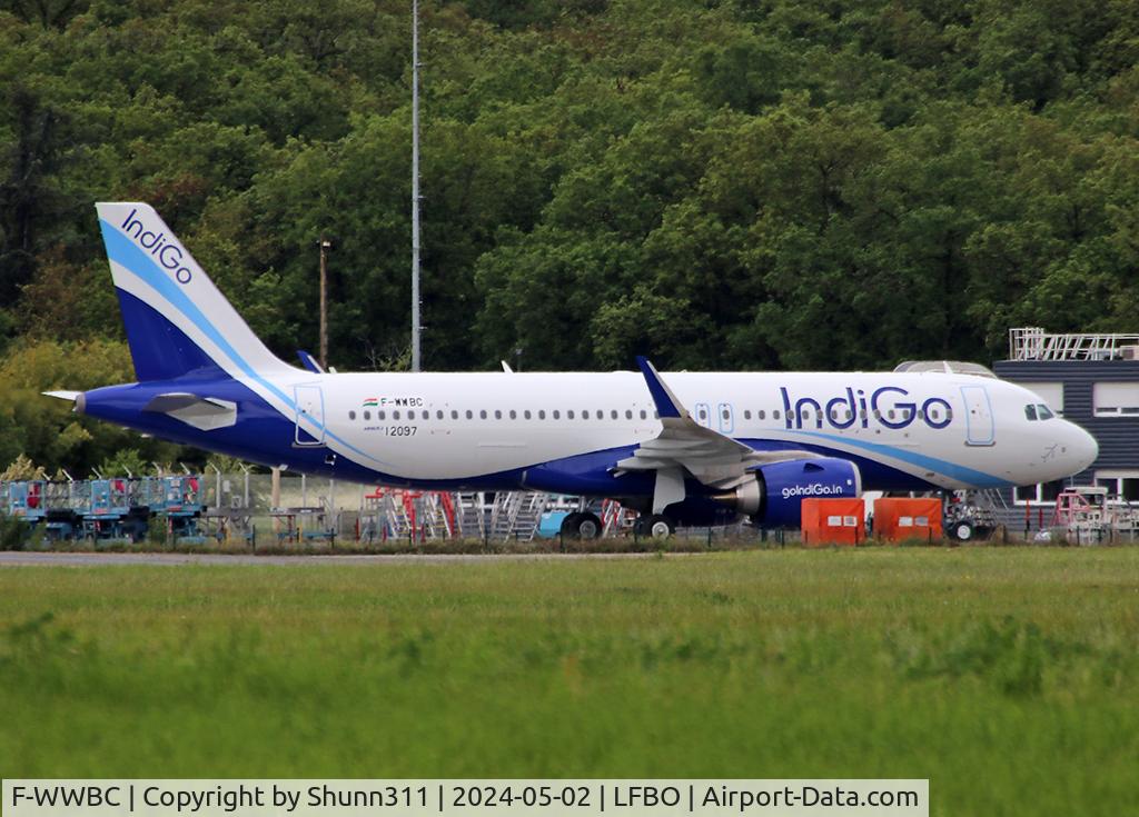 F-WWBC, 2024 Airbus A320-251N C/N 12097, C/n 12097 - To be VT-IXA