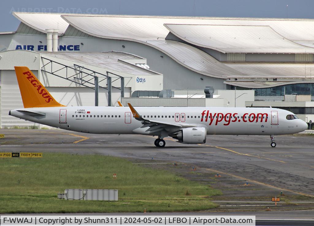 F-WWAJ, 2024 Airbus A321-251NX C/N 11560, C/n 11560 - To be TC-RDV