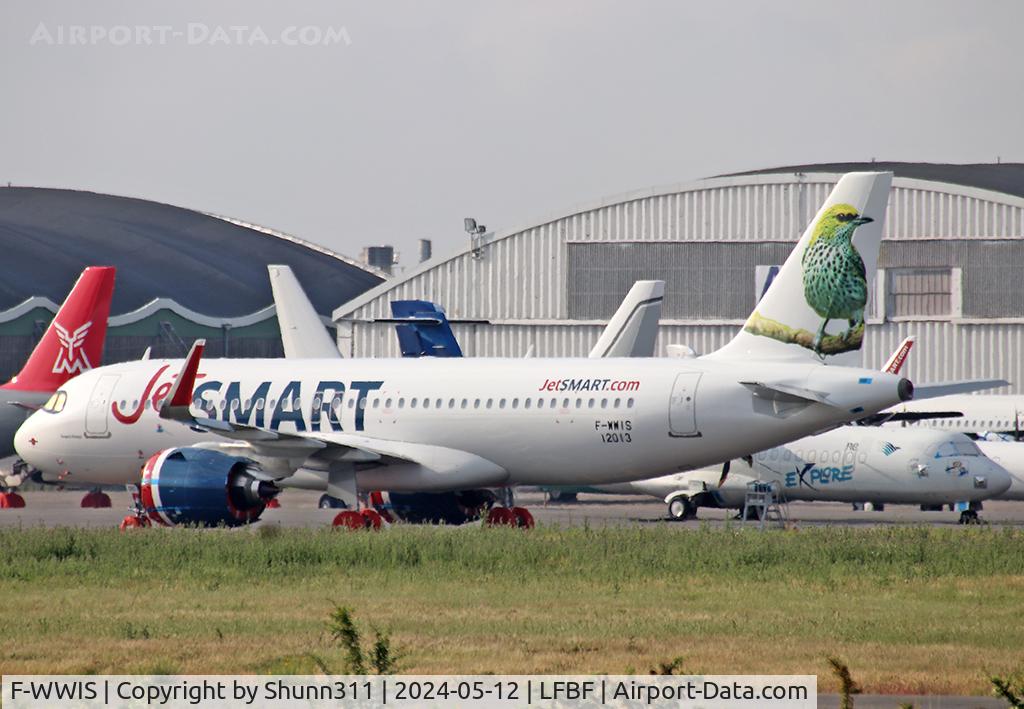 F-WWIS, 2024 Airbus A320-271N C/N 12013, C/n 12013 - Parked for a short period...