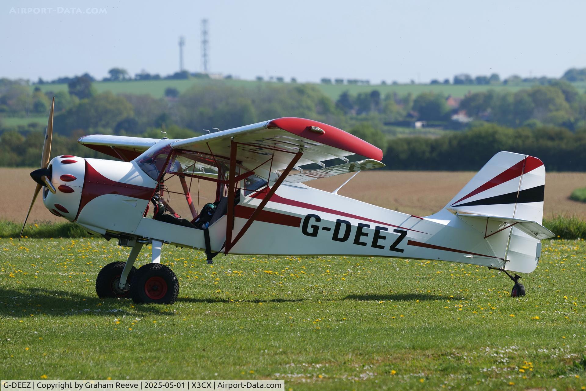 G-DEEZ, 1990 Denney Kitfox Mk3 C/N 931, Parked at Northrepps.