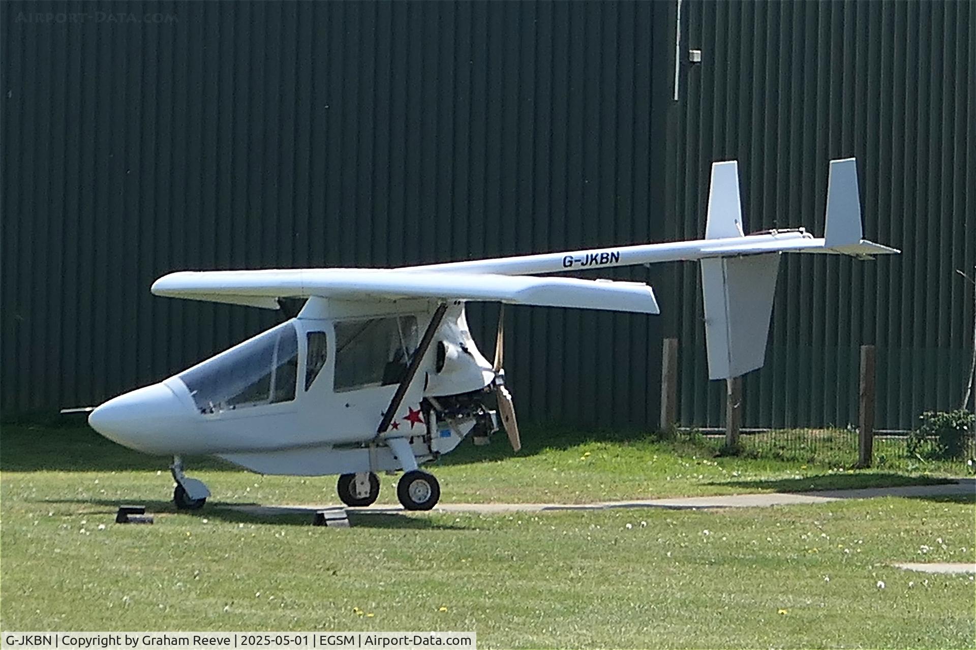 G-JKBN, 2020 CFM Starstreak Shadow SA-II C/N PFA 206-13316, Parked at Beccles.