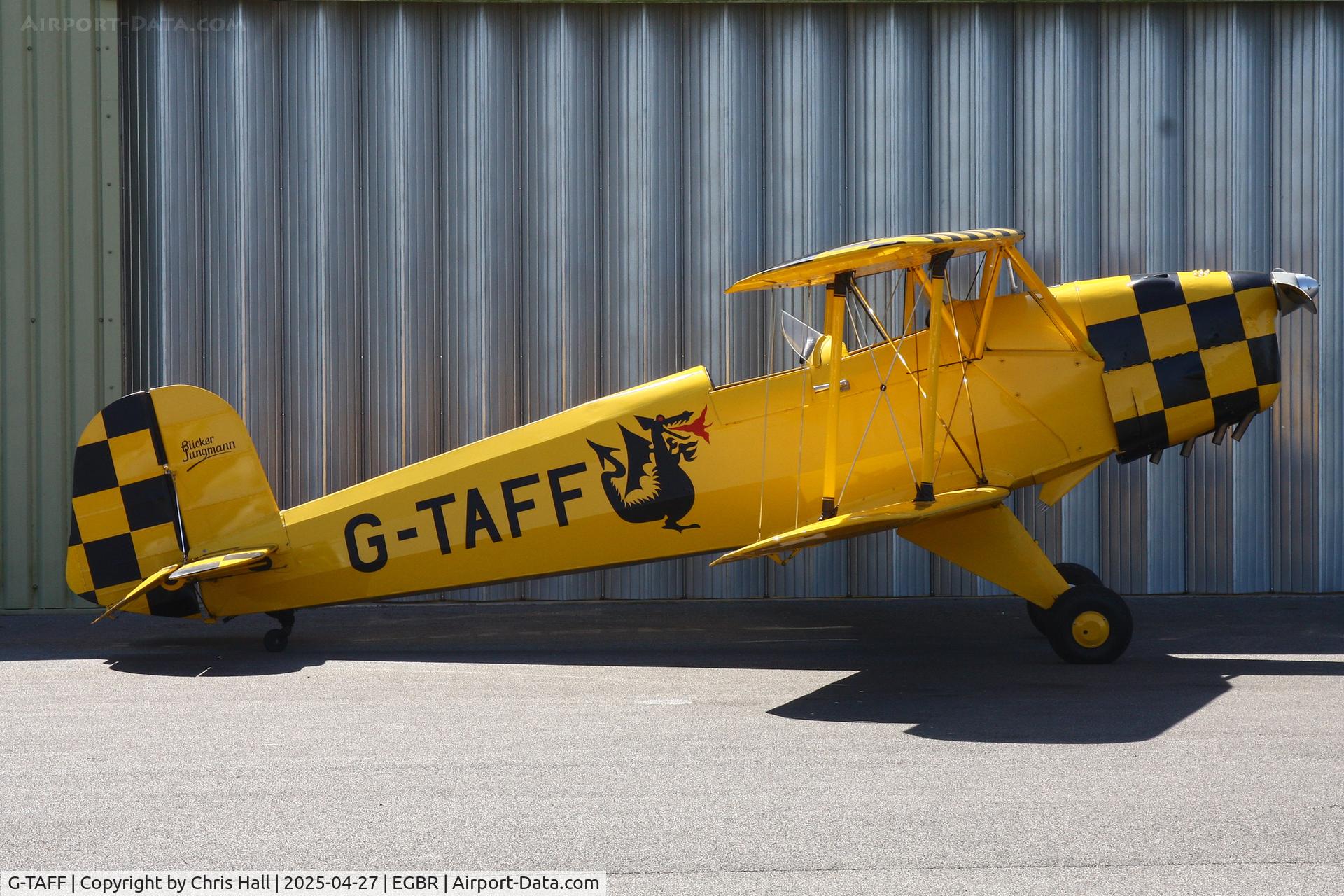 G-TAFF, 1957 CASA 1-131E Jungmann C/N 1129, Breighton - EGBR
