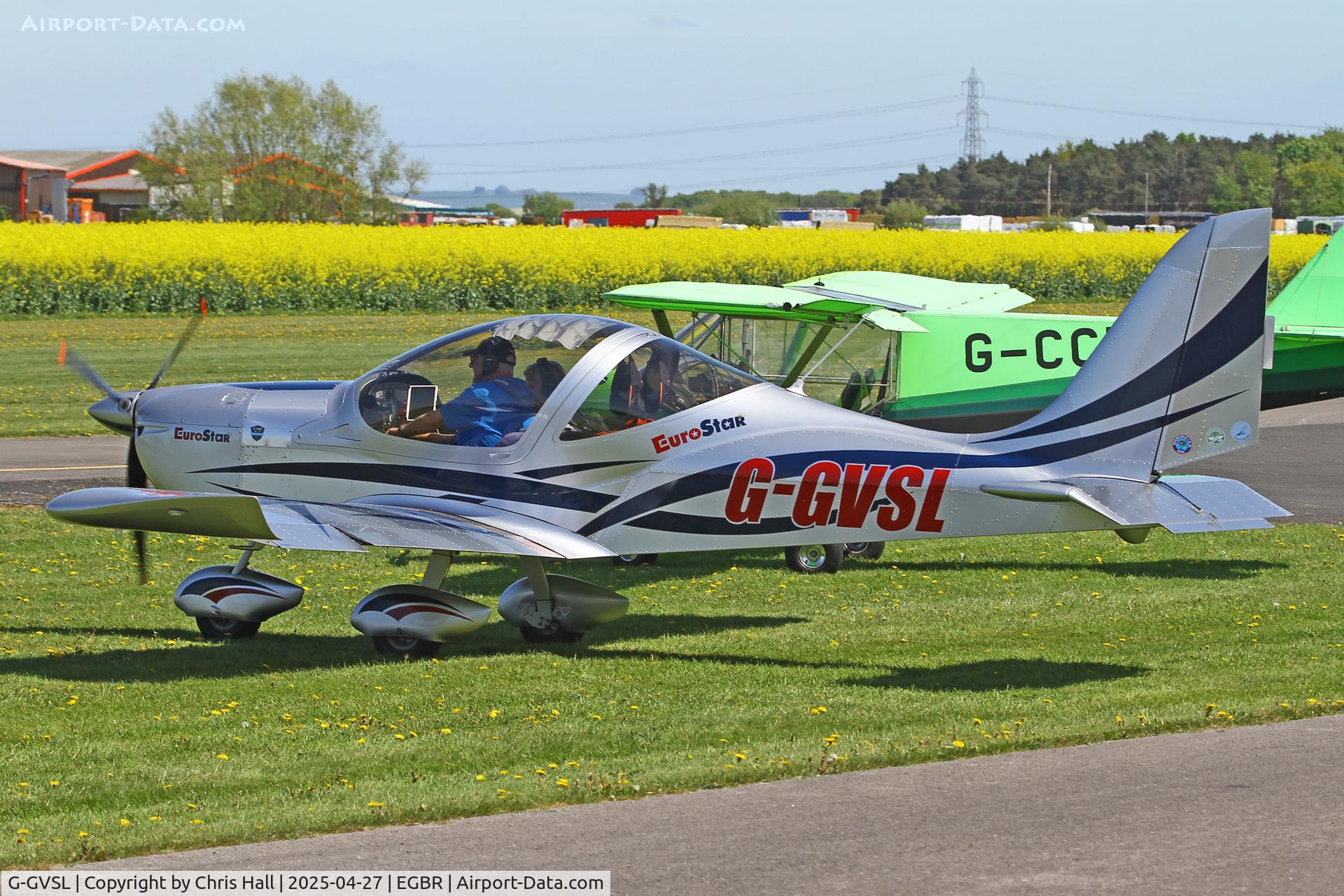 G-GVSL, 2014 Evektor-Aerotechnik EV-97 Eurostar SL C/N LAA 315B-15288, Breighton - EGBR
