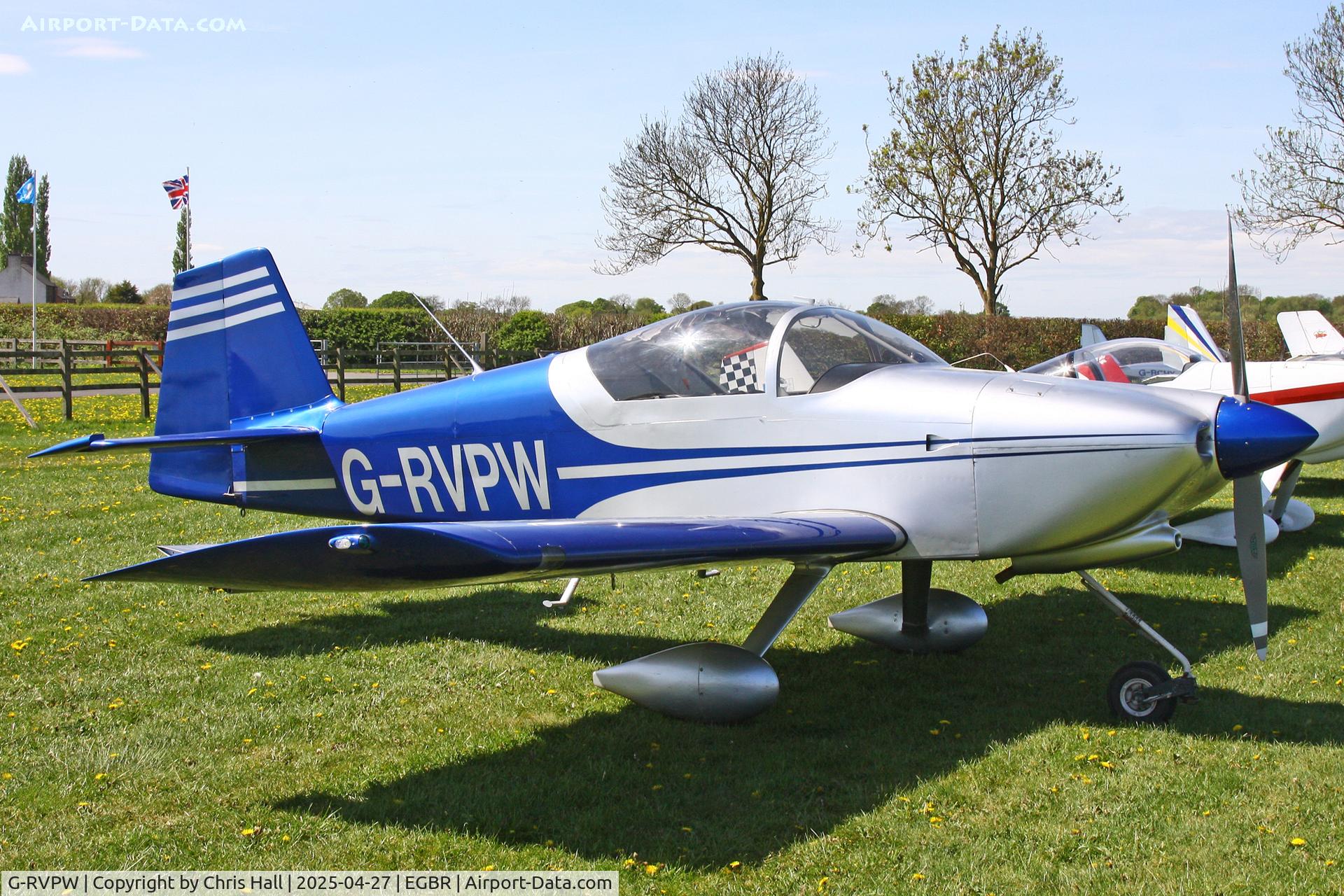 G-RVPW, 2004 Vans RV-6A C/N PFA 181A-13481, Breighton - EGBR