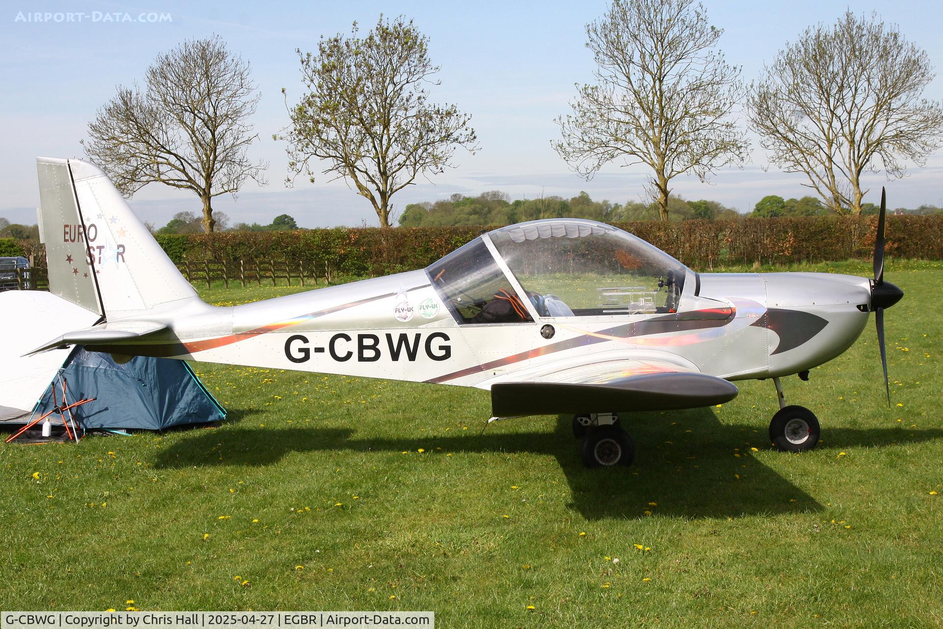 G-CBWG, 2002 Aerotechnik EV-97A Eurostar C/N PFA 315-13918, Breighton - EGBR