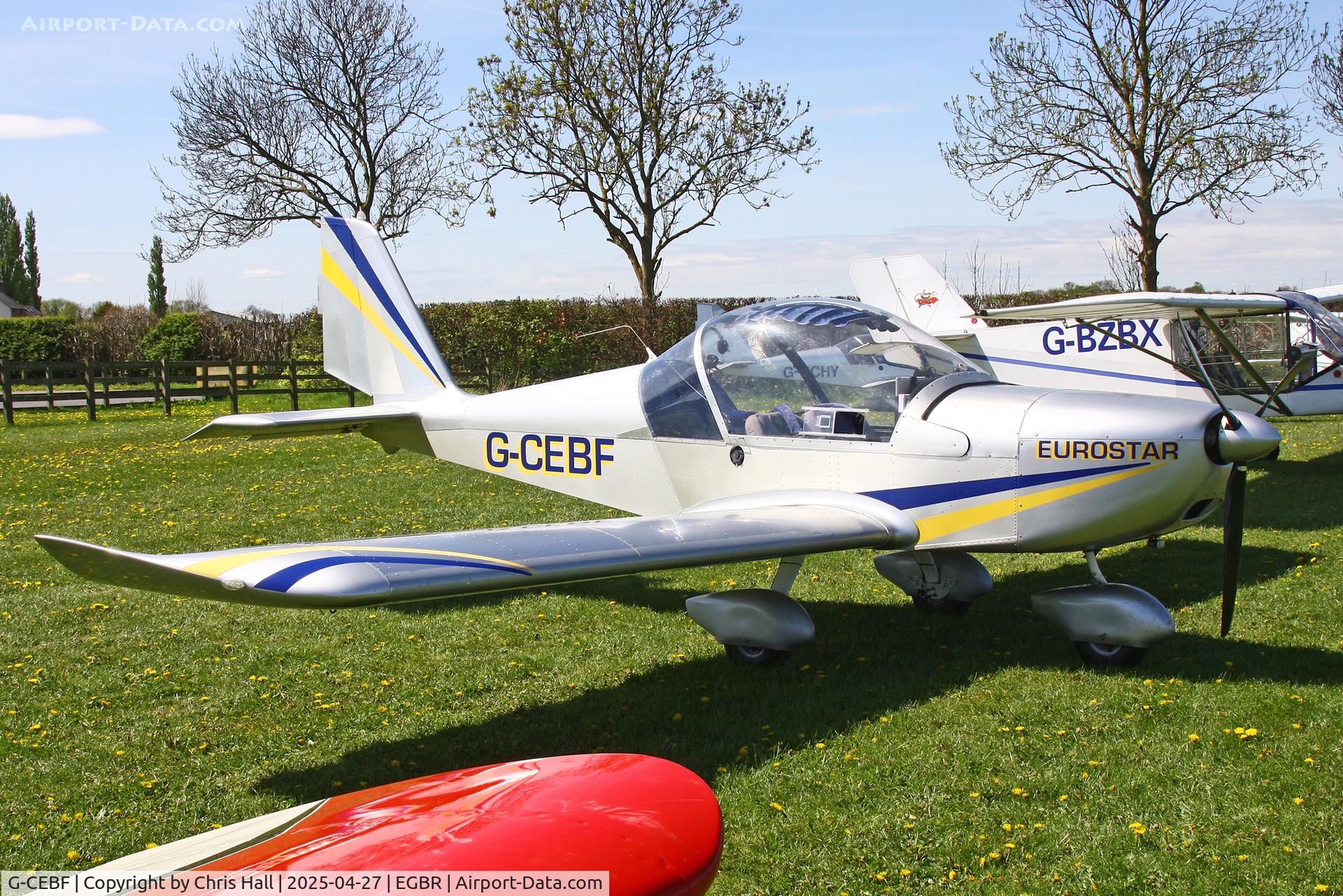 G-CEBF, 2006 Aerotechnik EV-97A Eurostar C/N PFA 315A-14525, Breighton - EGBR