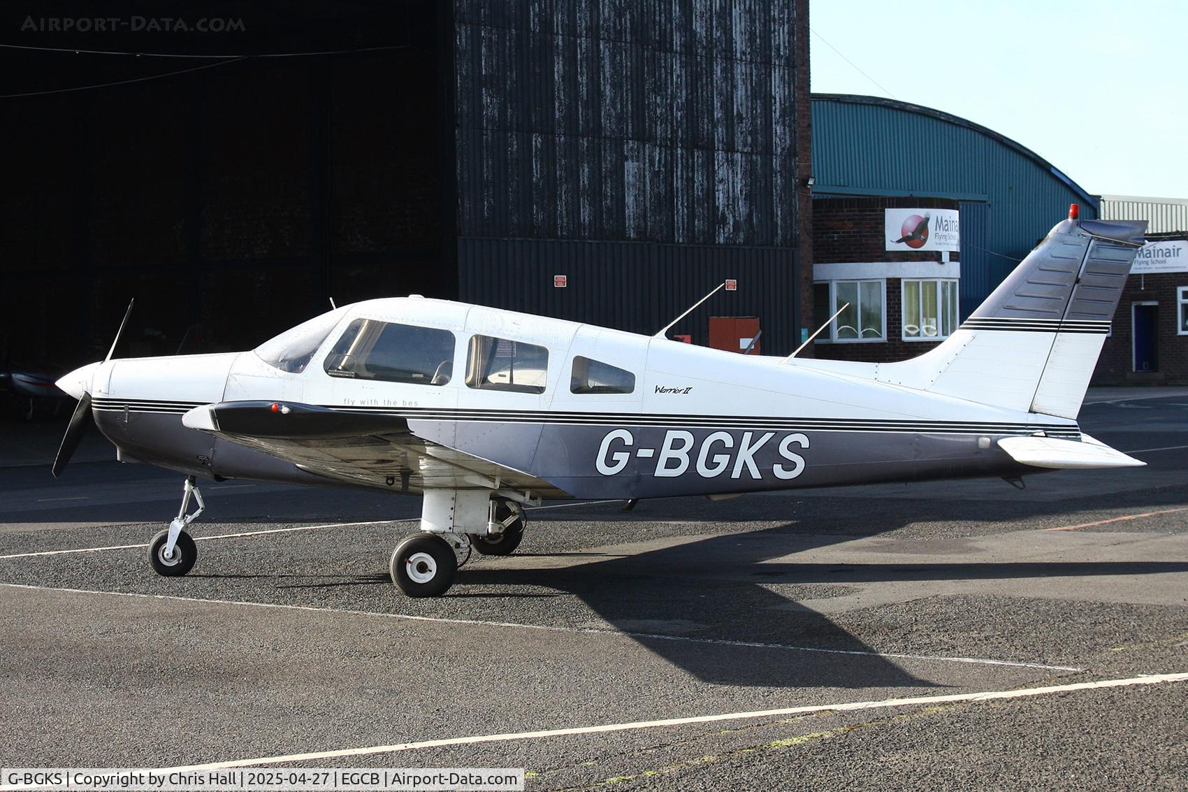 G-BGKS, 1978 Piper PA-28-161 Cherokee Warrior II C/N 28-7916221, Barton