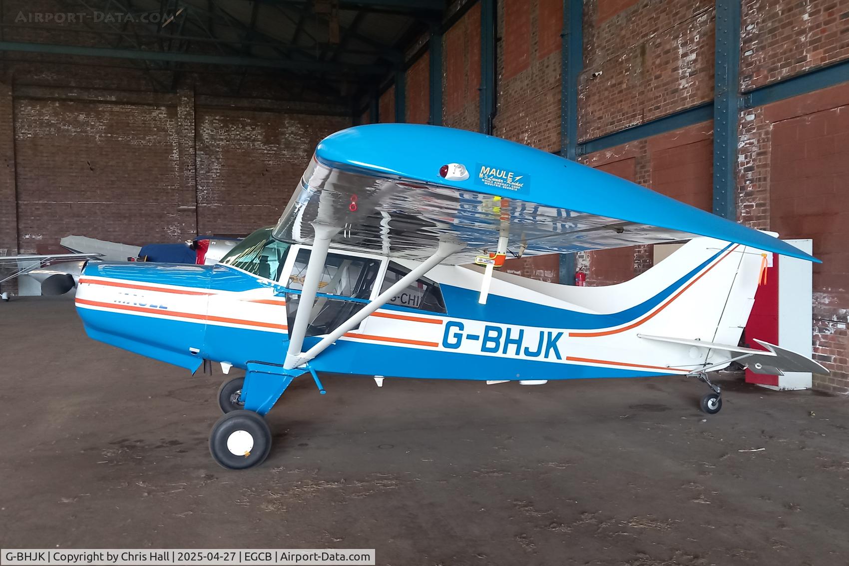 G-BHJK, 1980 Maule M-5-235C Lunar Rocket C/N 7296C, Barton