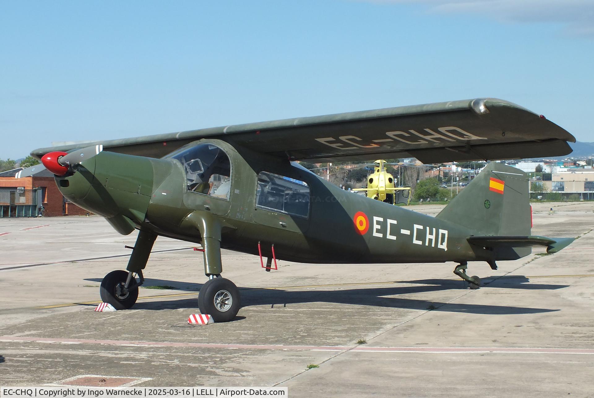 EC-CHQ, Dornier Do-27A-5 C/N 445, Dornier Do-27A-5 of the FPAC Aeronautical Museum of Catalonia at the March 2025 FPAC Open Day at Sabadell Airport
