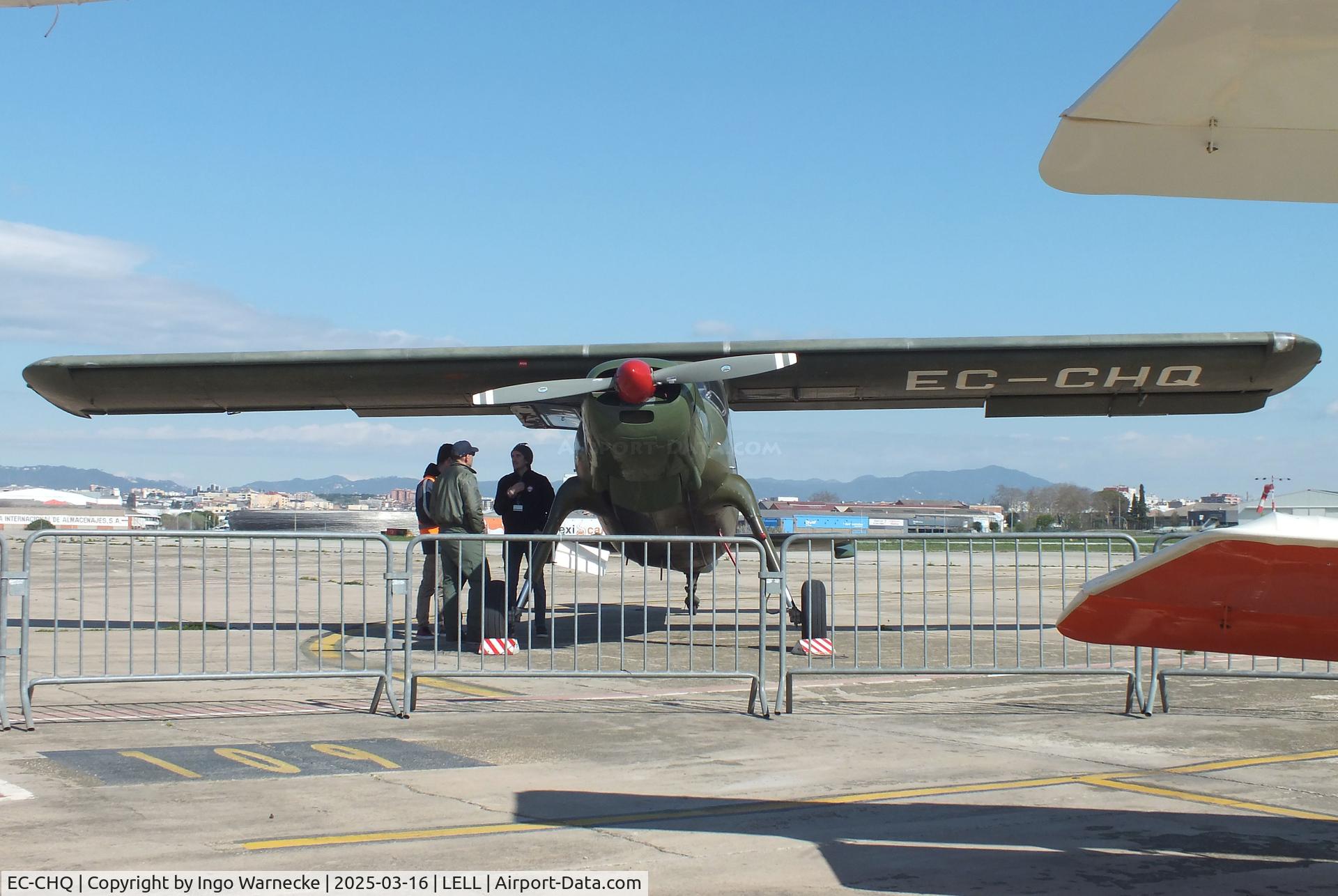 EC-CHQ, Dornier Do-27A-5 C/N 445, Dornier Do-27A-5 of the FPAC Aeronautical Museum of Catalonia at the March 2025 FPAC Open Day at Sabadell Airport