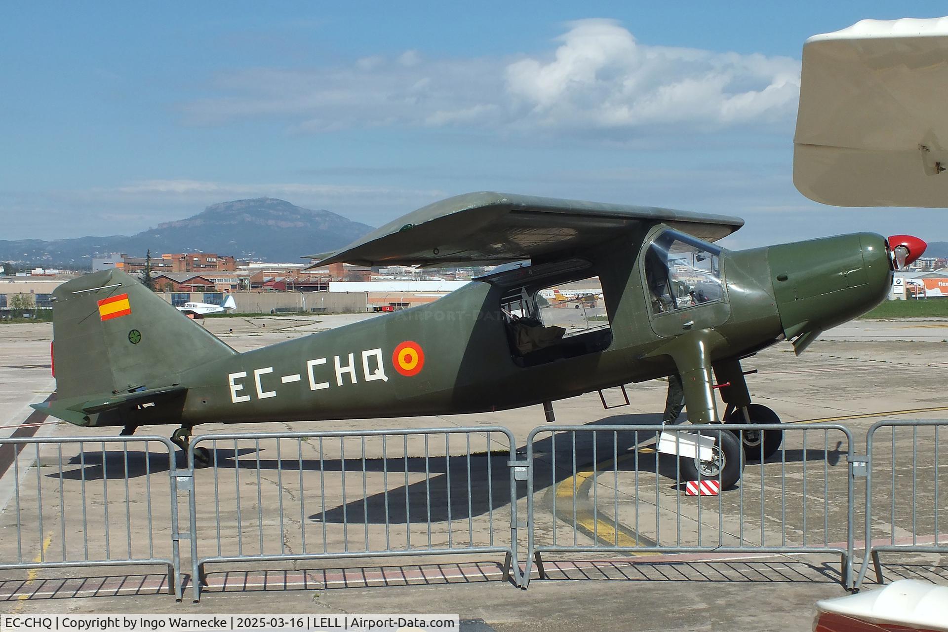 EC-CHQ, Dornier Do-27A-5 C/N 445, Dornier Do-27A-5 of the FPAC Aeronautical Museum of Catalonia at the March 2025 FPAC Open Day at Sabadell Airport
