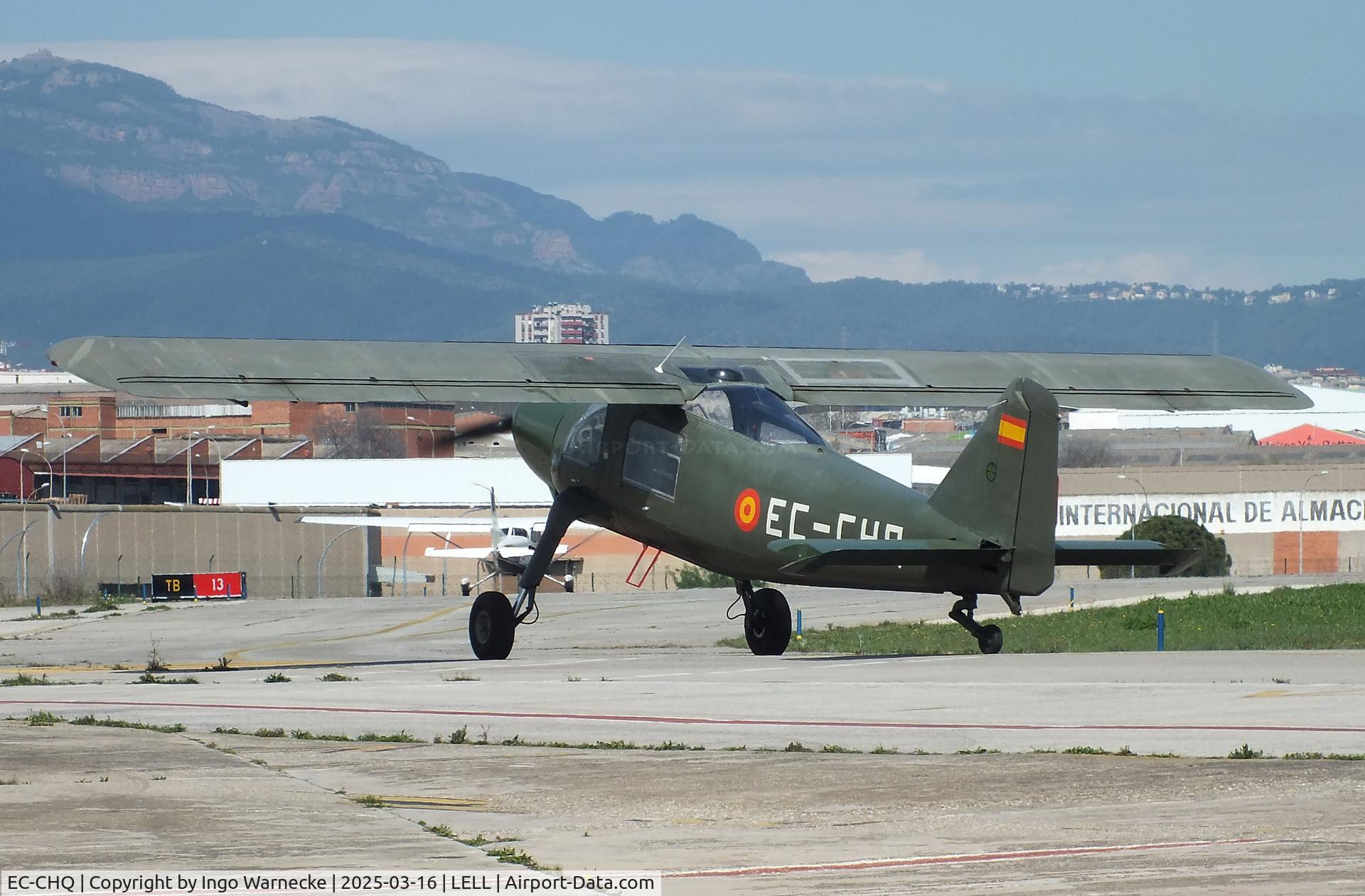 EC-CHQ, Dornier Do-27A-5 C/N 445, Dornier Do-27A-5 of the FPAC Aeronautical Museum of Catalonia at the March 2025 FPAC Open Day at Sabadell Airport