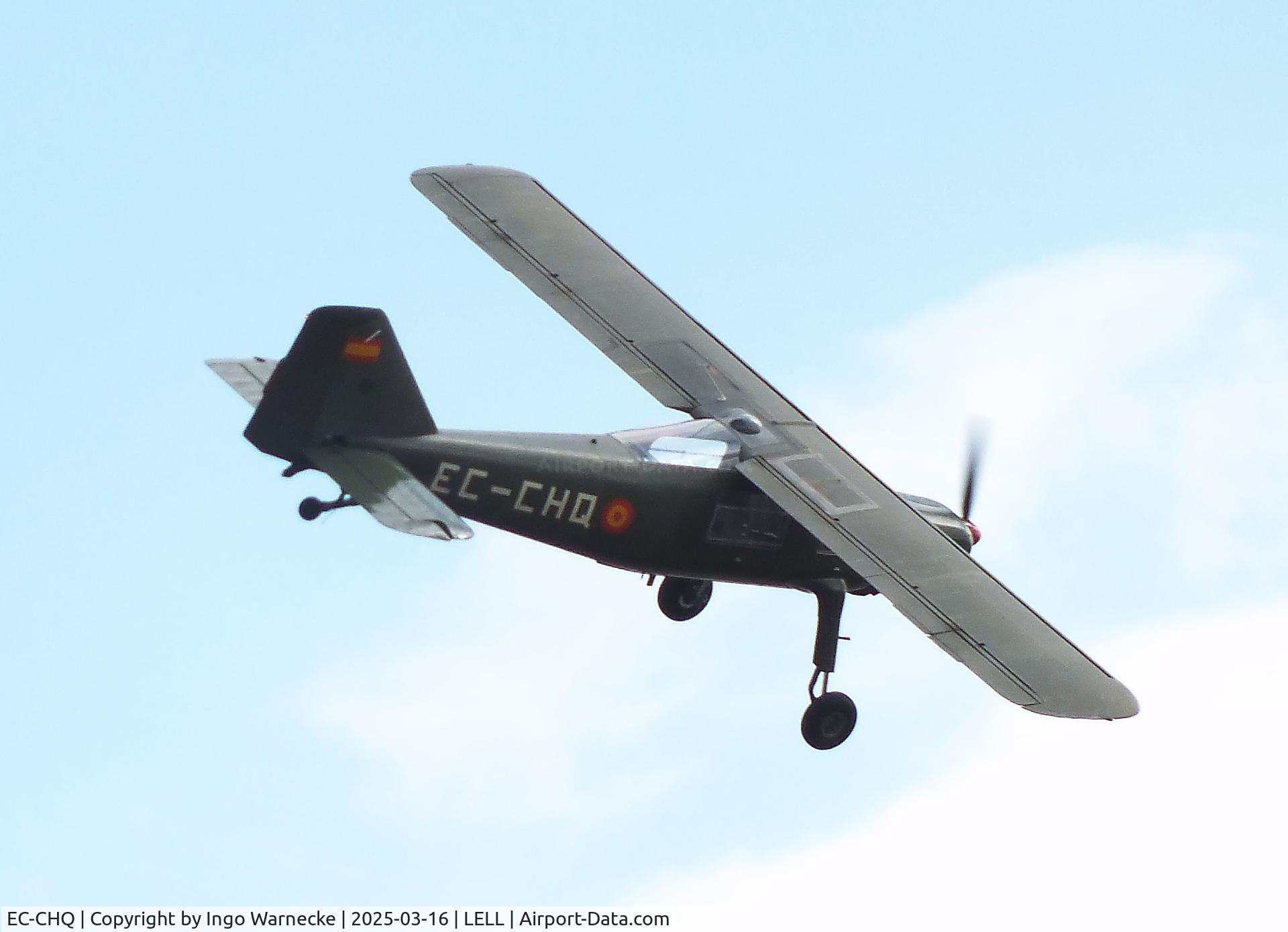 EC-CHQ, Dornier Do-27A-5 C/N 445, Dornier Do-27A-5 of the FPAC Aeronautical Museum of Catalonia at the March 2025 FPAC Open Day at Sabadell Airport