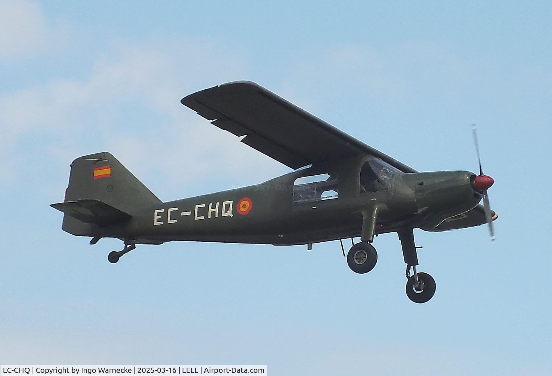 EC-CHQ, Dornier Do-27A-5 C/N 445, Dornier Do-27A-5 of the FPAC Aeronautical Museum of Catalonia at the March 2025 FPAC Open Day at Sabadell Airport