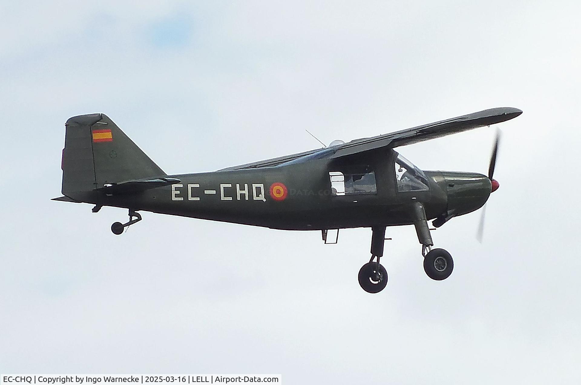 EC-CHQ, Dornier Do-27A-5 C/N 445, Dornier Do-27A-5 of the FPAC Aeronautical Museum of Catalonia at the March 2025 FPAC Open Day at Sabadell Airport