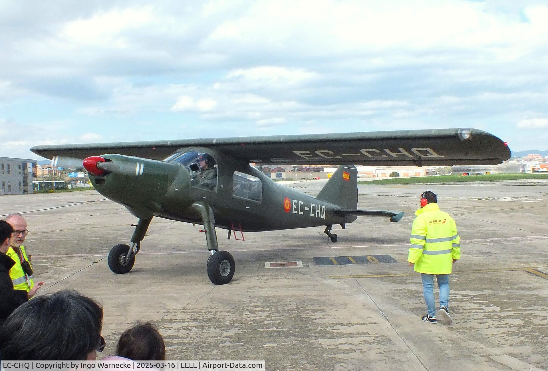EC-CHQ, Dornier Do-27A-5 C/N 445, Dornier Do-27A-5 of the FPAC Aeronautical Museum of Catalonia at the March 2025 FPAC Open Day at Sabadell Airport