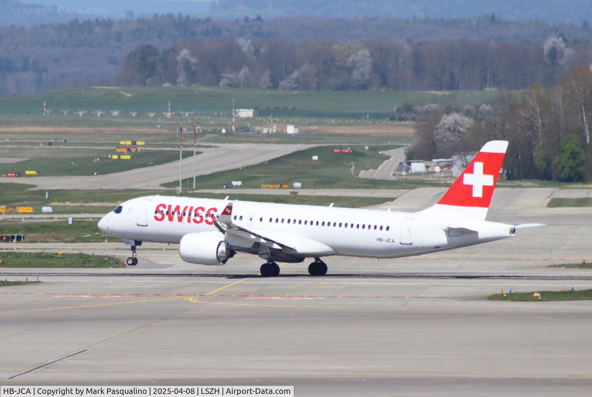 HB-JCA, 2017 Bombardier CSeries CS300 (BD-500-1A11) C/N 55010, Airbus A220-371
