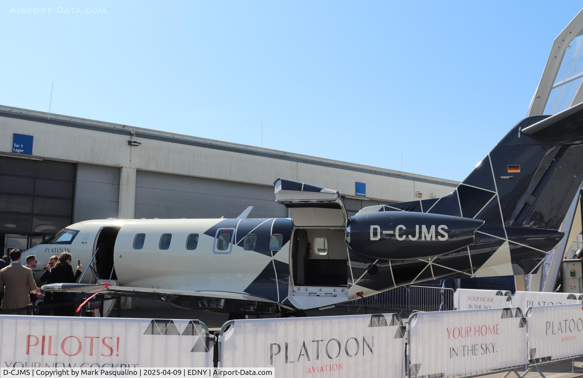 D-CJMS, 2021 Pilatus PC-24 C/N 261, Pilatus PC-24
