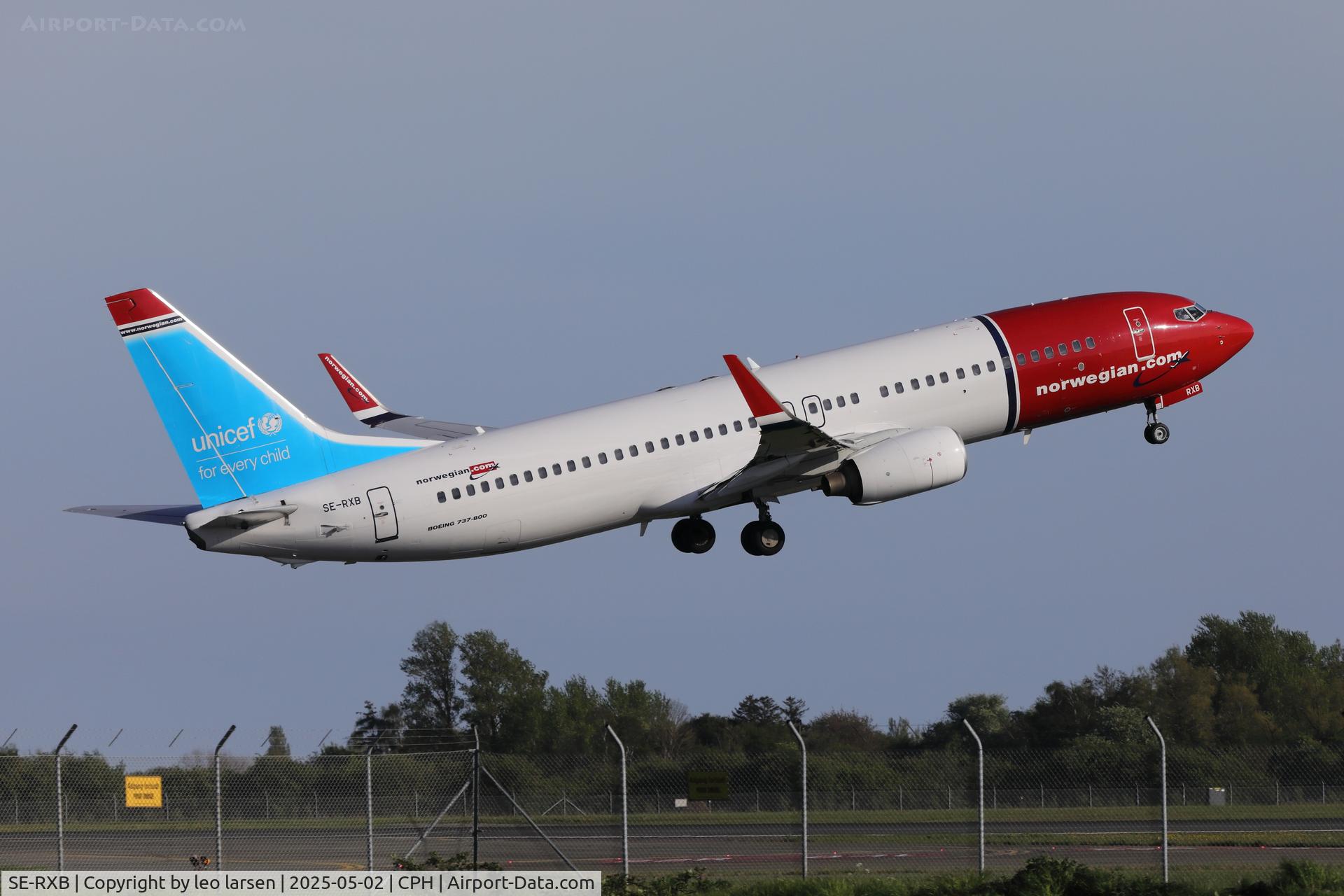 SE-RXB, 2010 Boeing 737-84P C/N 36781, Copenhagen 2.5.2025
